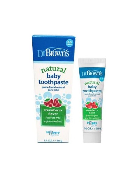 Dr. Browns Pasta Dental Infantil Fresa 40G
