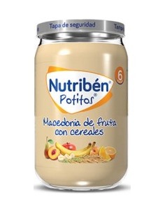 Nutriben Pot Macedonia Frut Cereal 2X190