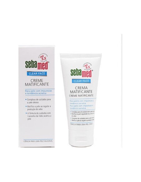 Sebamed Clear Face Crema Matificante 50Ml