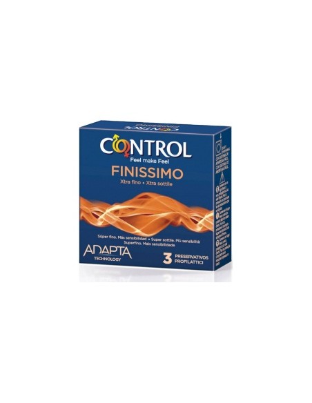 Control Finissimo Original Preservativos 3 Uds