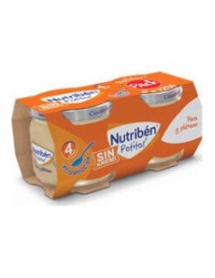 Nutriben Pot Pera Platano 2 X120 Gramos