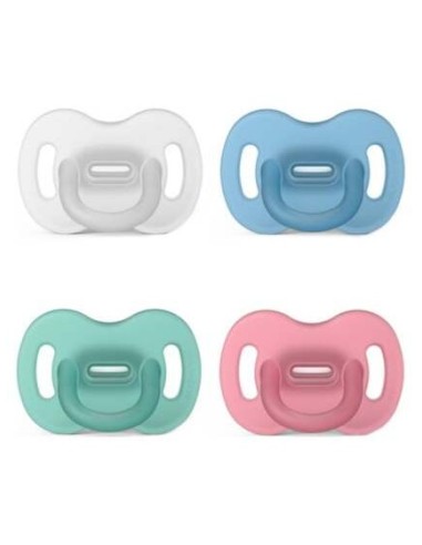 Suavinex Chupete Todo Silicona Fisio 0-6M