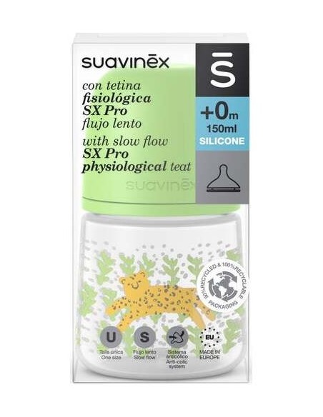 Suavinex Biberon Fisio Silic Sx Pro S +0M 150Ml