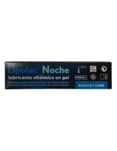 Lipolac Noche Gel Lubricante Ocular 10G