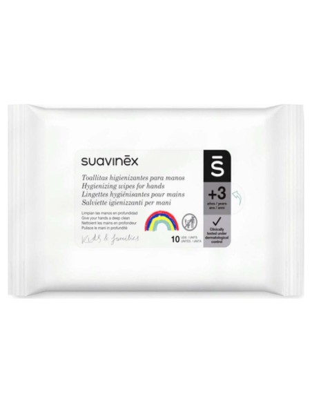 Suavinex Toallitas Higienizantes Para Manos  10 Unidades