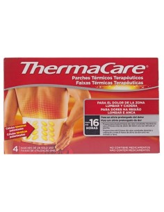 Thermacare Parches Térmicos Zona Lumbar Y Cadera 4Uds