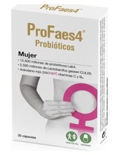 Profaes4 Mujer Probiótico 30Cáps