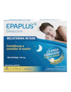 Epaplus Sleepcare Melatonina Retard Pura 60 Comprimidos