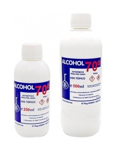Bohm Alcohol 70º Bohm 1 Frasco 500 Ml