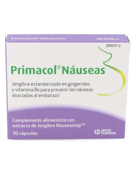 Primacol Nauseas 30 Caps