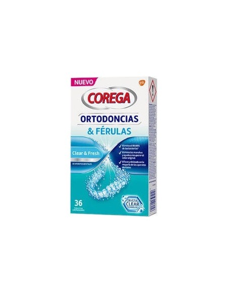 Corega Ortodoncias 36 Tabletas