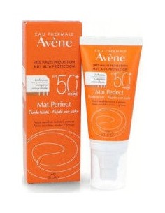 Avène Protector Solar Mat Perfect Fluido Spf50+ Con Color...