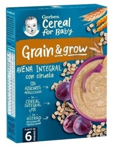 Gerber Papilla Avena Con Ciruela 1X250G