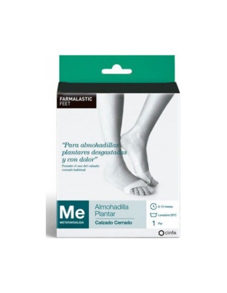 Farmalastic Feet Almohadilla Plantar Active Talla Grande