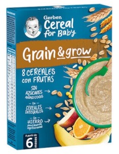 Gerber Papilla 8 Cereales Fruta 1X250G