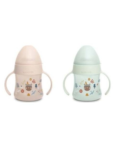 Suavinex Biberon Entrena Asas Silic +4M 150Ml