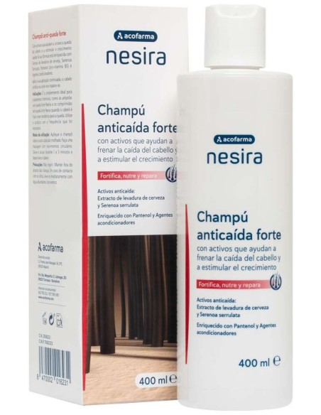Acofar Nesira Champú Anticaida Forte 400Ml