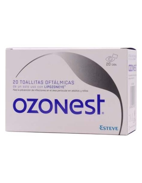 Ozonest Toallitas Oftalmicas 20Uds