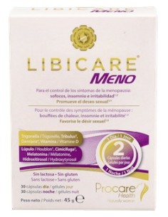Libicare Meno 30 Cap Dia + 30 Cap Noche