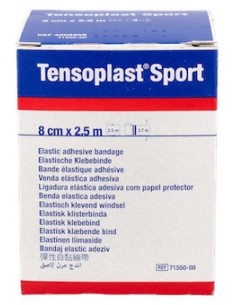 Tensoplast Sport Venda Elástica Adhesiva 8Cmx2,5M 1Ud
