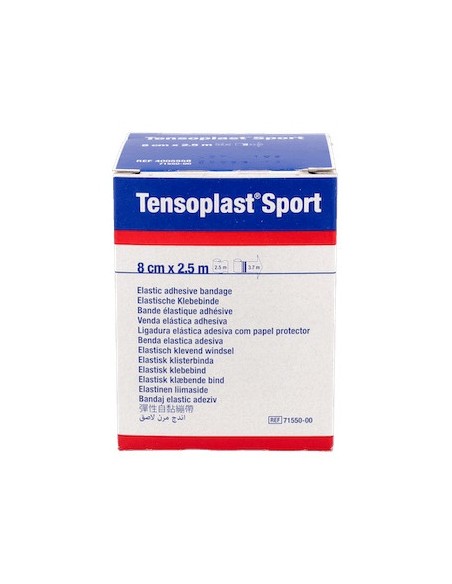 Tensoplast Sport Venda Elástica Adhesiva 8Cmx2,5M 1Ud