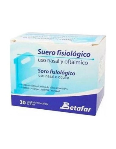Betafar Suero Fisiológico Estéril 30Uds