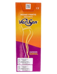 Varisan Media Corta A-D Compresión Normal Beige Talla 4