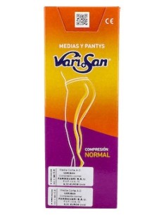 Varisan Media Corta A-D Compresión Normal Beige Talla 5