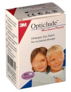 Opticlude Parche Ocular Pq 6X5Cm 20U