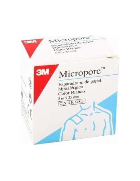 Esparadrapo Micropore Blanco 5X2,5