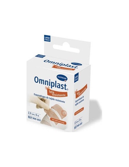 Esparadrapo Omniplast Blanco 5X2,5
