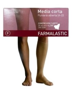 Media Corta Farmalastic Fuerte Grande