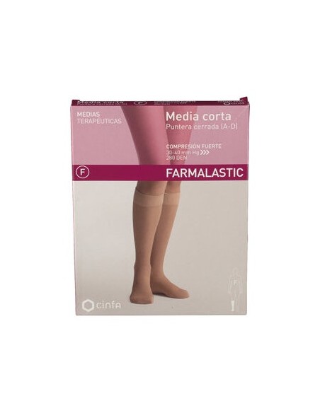 Media Corta Farmalastic Fuerte Pequeña