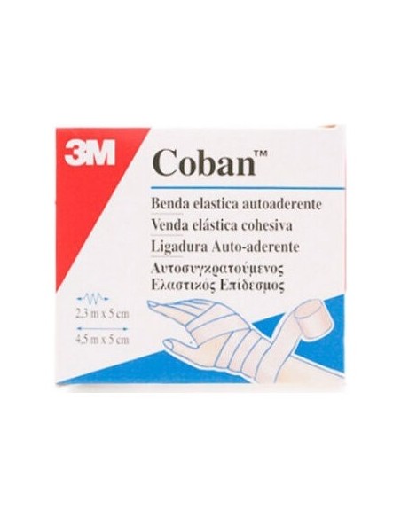 Coban Venda Elastica Blanca 4,5X5 Cm