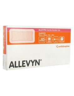 Allevyn Gentle Border Lite 10X20 Cm 3U