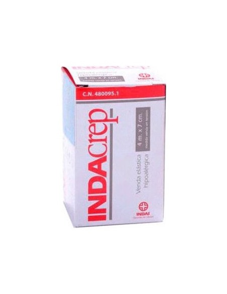 Venda Elastica Indacrep 4X 7 Cm.