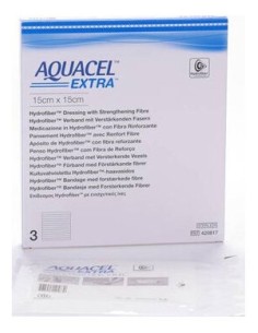 Aquacel Extra Aposito Hidrocol 15X15 3U