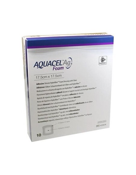 Aquacel Foam 17,5X17,5 Cm 3 Apositos