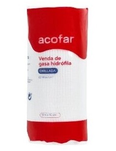 Venda Gasa Hidrolfila Acofar 10X10 Cm