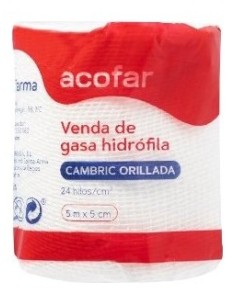 Venda Acofar Cambric 5X 5 Cm.