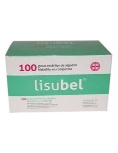 Compresas Gasa Esteril Lisubel 100 Und
