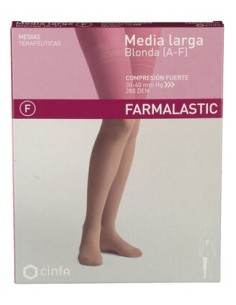 Media Larga Farmalastic Fuerte Blon Peq