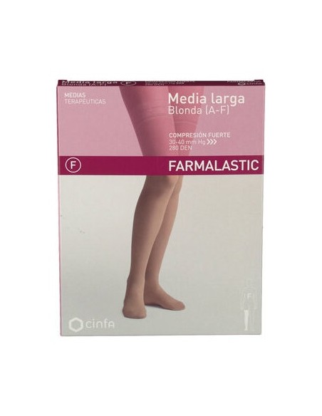 Media Larga Farmalastic Fuerte Blon Peq
