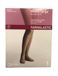 Media Larga Farmalastic Fuerte Blon Gde