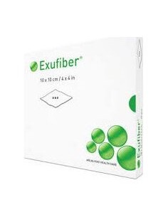 Exufiber Aposito Ag+ 10X10Cm 3 Uds