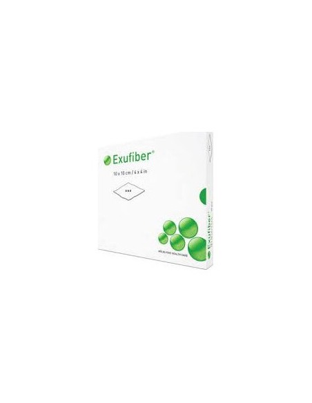 Exufiber Aposito Ag+ 10X10Cm 3 Uds