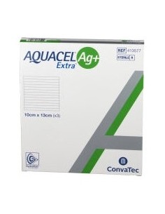 Aquacel Ag Plata Extra 10X13 Cm 3 Aposit