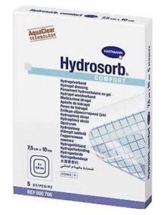 Hydrosorb Comfort Aposito 7,5X10Cm 5Ud