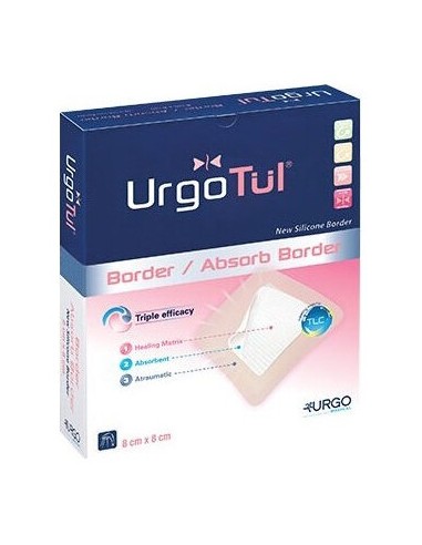 Urgotul Absorb Border 15Cmx15Cm 3Aposito