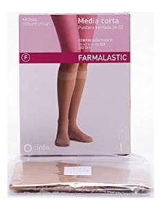 Media Corta Farmalastic Fte C/Pun R Plus